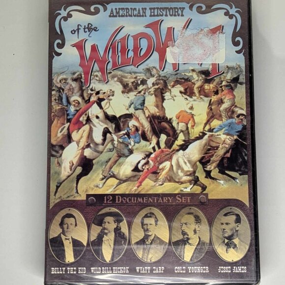American History Wild West ***SEALED DVD*** 4 FOR $15 - Picture 1 of 2